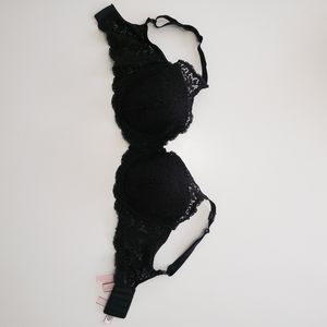 Victoria's Secret Bra Black Lace 34DDD